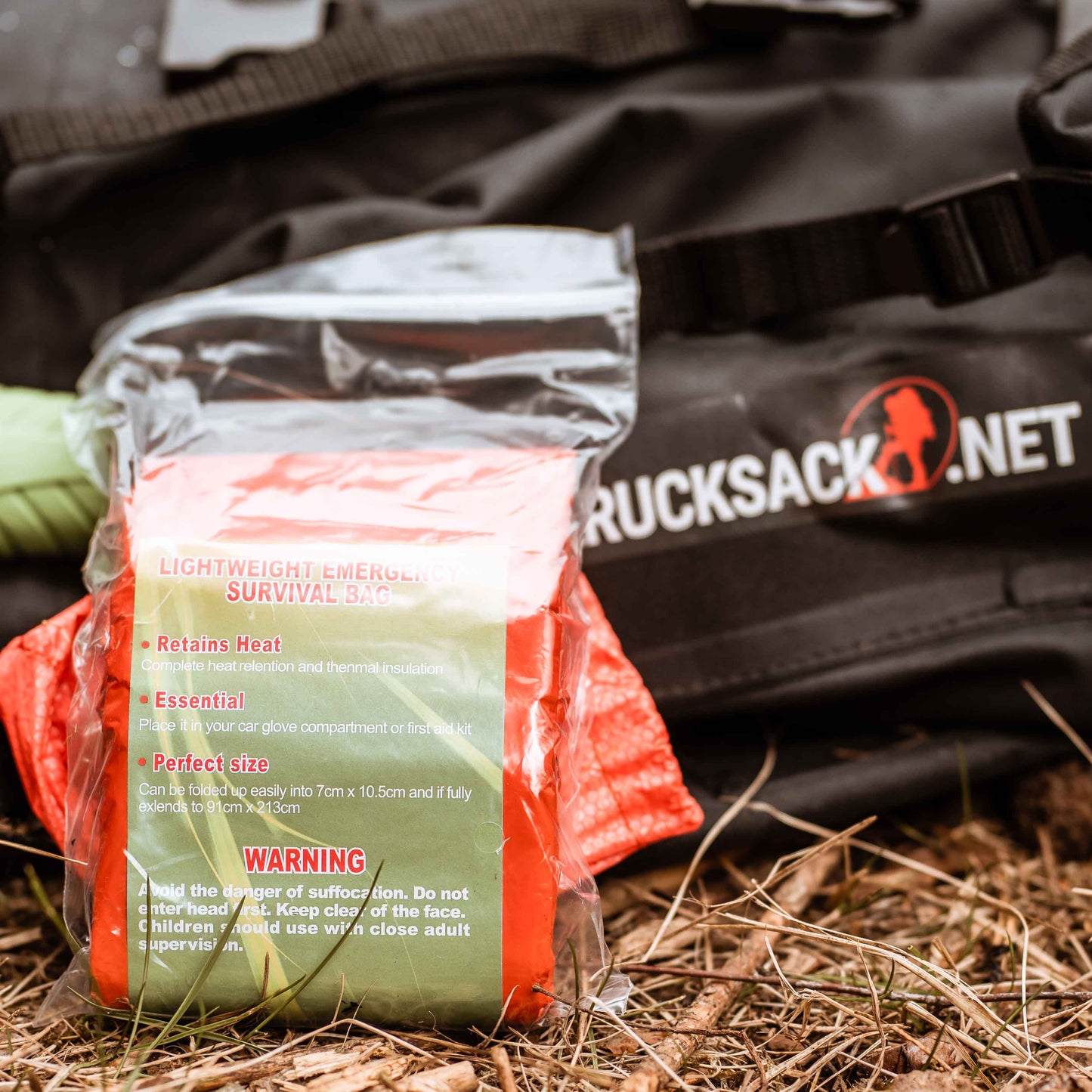 Sac de couchage d'urgence bivouac - ultra léger et chaud