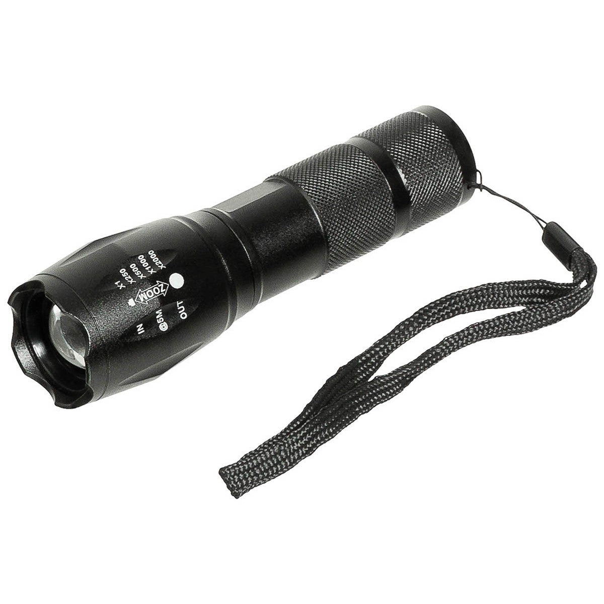 Lampe de poche, LED, "Deluxa Military Torch"