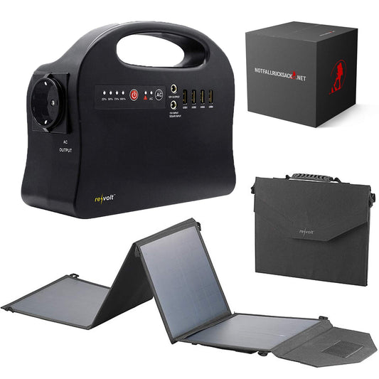 Banque d'alimentation de secours de qualité supérieure avec grands panneaux solaires 30000 mAh et centrale électrique de 120 watts avec prise