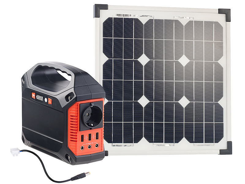 Solar Powerbank MAX - Premium mit 26800mAh – Notfallrucksack