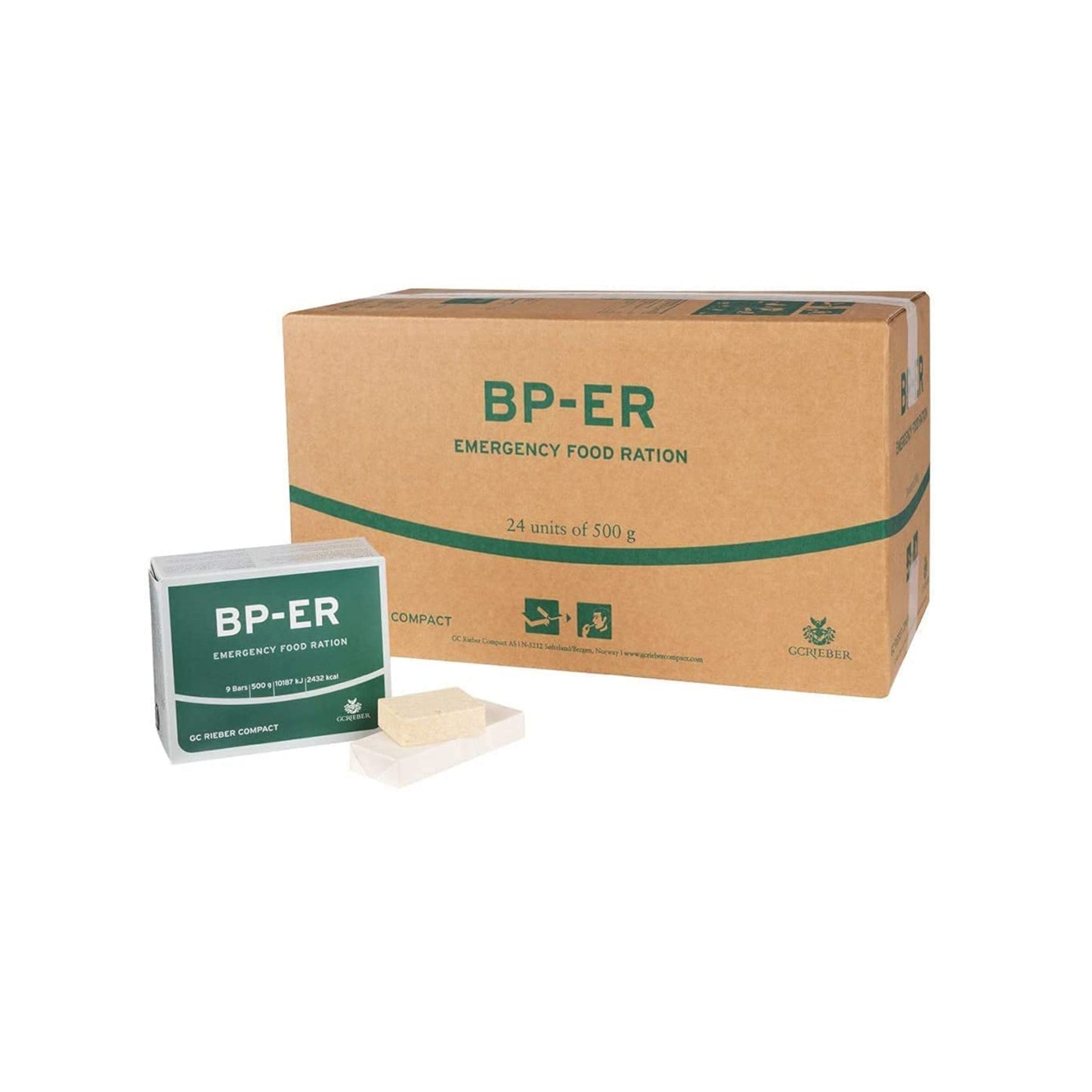 Ration d'urgence BP-ER - Ration d'urgence compacte, durable et légère BP-ER