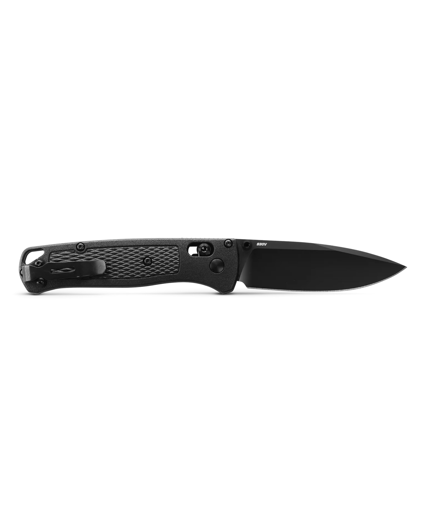 Benchmade 535BK-2 BUGOUT, All black, couteau de poche Axis EDC