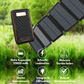 Solar Powerbank Extreme 2.0 - 6 faltbare Panels - USB-C  Fast Charging Testsieger mit 25000mAh