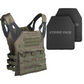 Plate carrier vest incl. 2 plates PLATE CARRIER VEST GEN.II OLIV