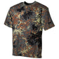 T-shirt US, demi-manches, camouflage, 170 g/m²