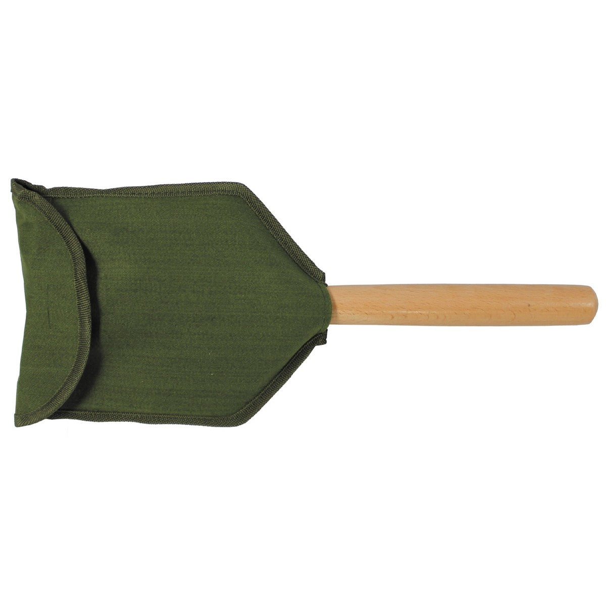 Folding spade, wooden handle, "Deluxe", 2 pieces