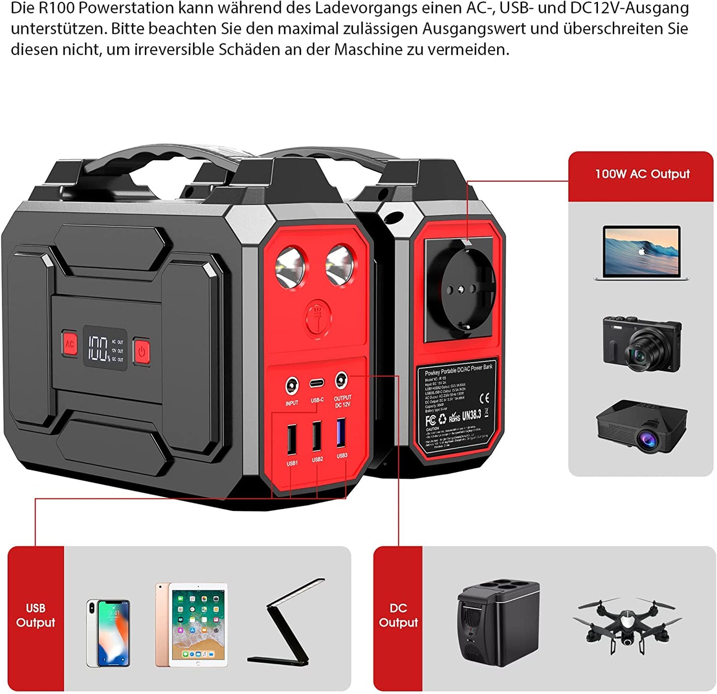 Solar panel with power bank (b-stock) for laptops and other devices Emergency power generator Solar power bank