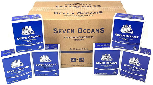Nourriture d'urgence Seven Oceans Similaire à BP-ER BPER Survival Food Pack 24 x 500g