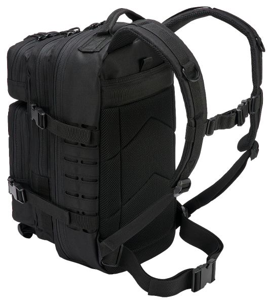 Sac à dos Molle US Combat Backpack Black Tactical Lasercut PATCH medium