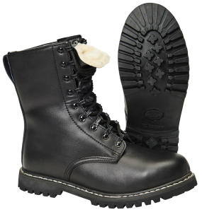 Bottes de combat avec doublure