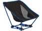 Chaise de camping - chaise pliante avec 2 hauteurs d'assise - légère, jusqu'à 120 kg