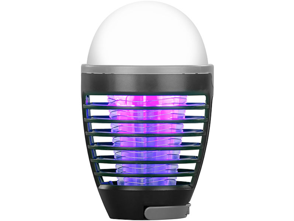 2 in 1: insect killer and dimmable lantern - insect protection - light/lamp/lantern - battery/USB connection - emergency light - insect lamp - camping light - electric - emergency protection