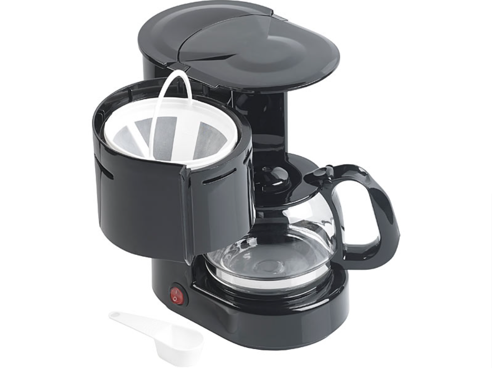 Premium coffee machine for on the go - car filter coffee machine - 12 V/170 W - up to three cups - 650 ml - emergency coffee - mobile coffee machine - emergency drink