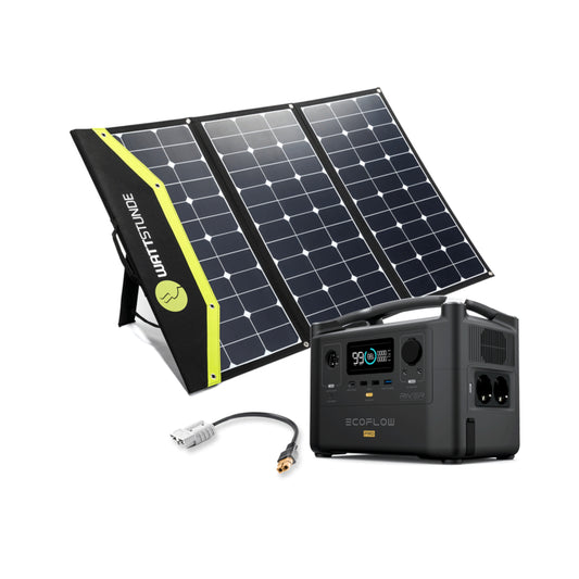 Station solaire Premium 200W avec stockage d'énergie / centrale électrique