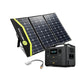 Premium Solar Station 200W with power storage / power station