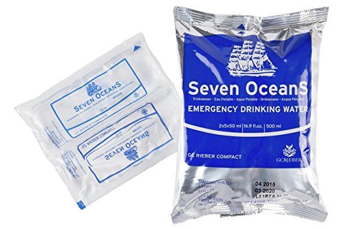 BP ER emergency food 24x500g with Seven Oceans emergency water