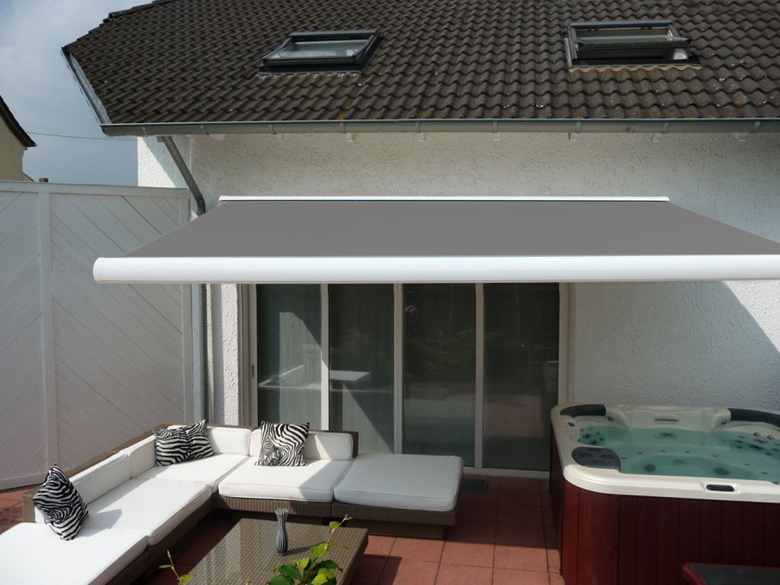 Electric full cassette awning 400 x 300 cm