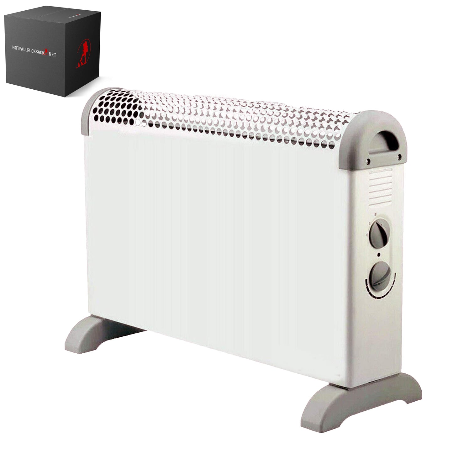 Convection heating - 1800W - heater - heat source - emergency heat/emergency heater - air flow - electric heater - emergency heater/radiators - mobile heater