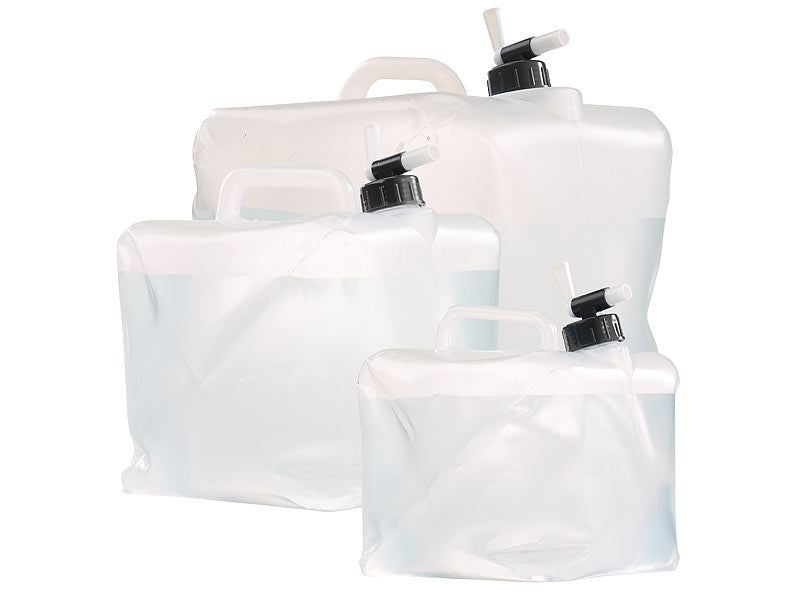 Water bags - 5, 10 and 20 liter set