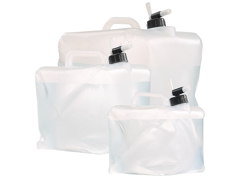 Wasserbeutel - 5, 10 und 20 Liter Set