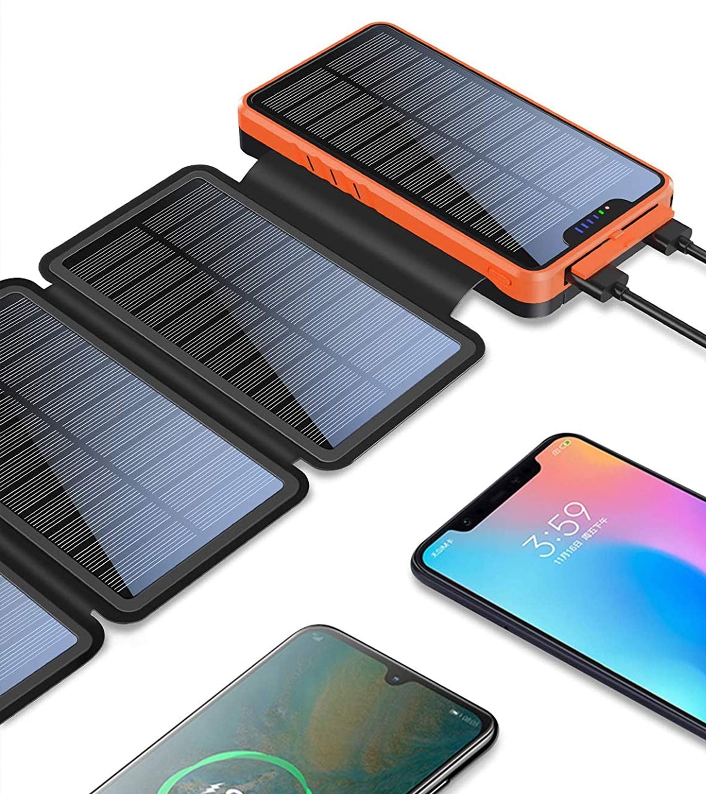 Banque d'énergie solaire - vainqueur du test avec 26800mAh